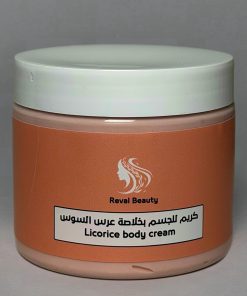 كريم الجسم بخلاصة عرس السوس | Licorice body cream